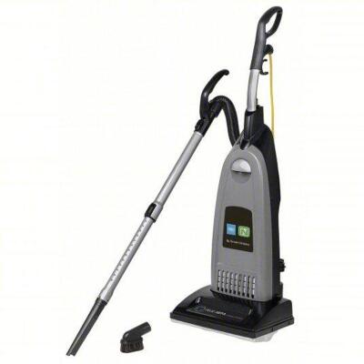 DESCRIPTION: (1) UPRIGHT VACUUM BRAND/MODEL: TENNANT #15A756 INFORMATION: GRAY SIZE: 14 IN CLEANING PATH WD, 120 CFM VACUUM AIR FLOW, 18 LB WT, 70 DB