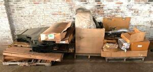 ASSORTED AUTOMOTIVE PARTS ON PALLETS AS SHOWN