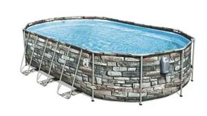 DESCRIPTION: (1) SWIMMING POOL BRAND/MODEL: COLEMAN/90484E INFORMATION: OVAL SIZE: 48" X 20' RETAIL$: $698 QTY: 1