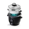 DESCRIPTION: (1) RICE AND GRAIN COOKER BRAND/MODEL: OSTER SIZE: 6 CUP RETAIL$: $25.00 EA QTY: 1