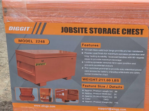 JOBSITE STORAGE CHEST