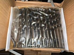 DESCRIPTION: (3) CASES OF BLACK OXIDE 5/8" X 6" MASONRY DRILL BITS ADDITIONAL INFORMATION: 500 PER CASE, 1500 IN LOT LOCATION: BAY 7 THIS LOT IS: SOLD