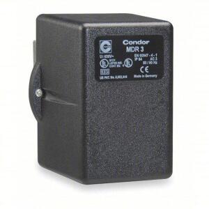 DESCRIPTION: (2) PRESSURE SWITCH BRAND/MODEL: CONDOR #3FWG7 INFORMATION: BLACK SIZE: 1 PORT/3/8 IN FNPT, 140/175 PSI, 30 TO 110 PSI, 60 TO 232 PSI, 1