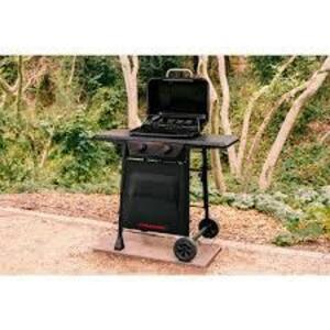 DESCRIPTION: (1) PROPANE GAS GRILL BRAND/MODEL: MEGAMASTER INFORMATION: BLACK SIZE: 3 KNOBS RETAIL$: $149.00 EA QTY: 1