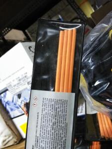 DESCRIPTION: (6) PACKS OF (4) FLUX COATED SILVER BRAZING ALLOY BRAND/MODEL: SERIES 875 #24876 SIZE: 3/32 RETAIL$: $13.16 EA QTY: 6