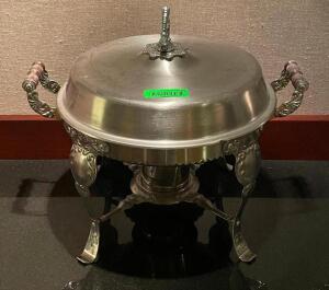 (2) - PC. STAINLESS STEEL CHAFER SET