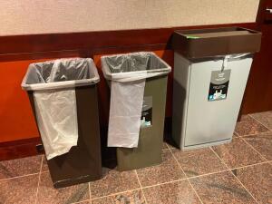 (3) - PC. WASTE BIN SET