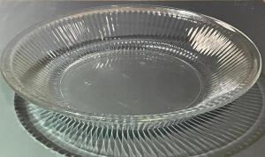 (20) - PC. GLASS DINNER PLATE SET