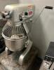 DESCRIPTION BERKEL 20 QT MIXER W/ BOWL, STAND, AND (2) ATTACHMENTS BRAND / MODEL: BERKEL PM-20 ADDITIONAL INFORMATION SN# 0719642, 110 VOLT, 1 PHASE L