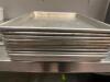 DESCRIPTION (6) 1/4TH SIZE SHEET PANS THIS LOT IS: SOLD BY THE PIECE LOCATION KITCHEN QTY 6 - 3