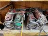 (1) SECTION OF 8' X 8' PALLET RACKING (CONTENTS INCLUDED, CONCRETE SAW BLADE COVERS, VARIOUS PARTS & NON-WORKING TOOLS) - 8