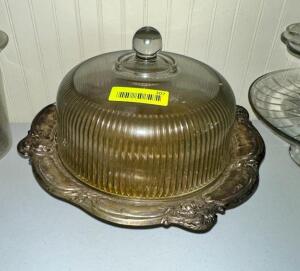 SILVER PLATED CAKE STAND