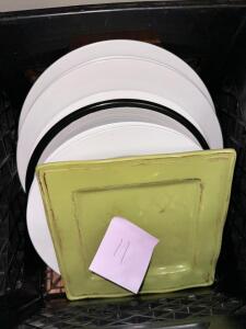 ASSORTED DINNER PLATES