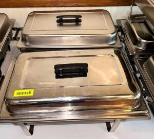 (2)- CHAFING DISHES