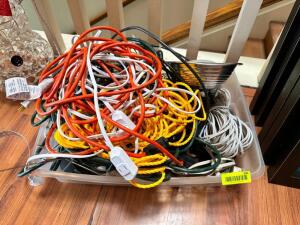 ASSORTED EXTENSION CORDS