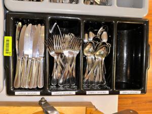 (150)- PIECES OF FLATWARE