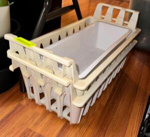 ASSORTED STORAGE TRAYS