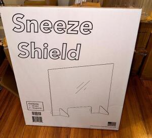 (7)- SNEEZE SHIELDS