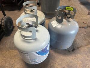 DESCRIPTION (3) PROPANE TANKS. THIS LOT IS: SOLD BY THE PIECE LOCATION SITE 2 QTY 3