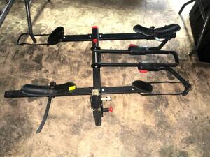 DESCRIPTION TRAILER HITCH MOUNTED TWO GROUP BIKE RACK. LOCATION SITE 2 QTY 1