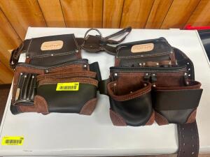 DESCRIPTION (2) LEATHER TOOL BELTS THIS LOT IS: ONE MONEY LOCATION SITE 2 QTY 1