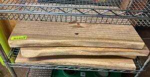 DESCRIPTION (3) WOODEN CUTTING BOARDS THIS LOT IS: SOLD BY THE PIECE LOCATION SITE 2 QTY 3