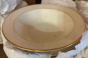 DESCRIPTION (120) 9" CHINA PASTA BOWLS THIS LOT IS: SOLD BY THE PIECE LOCATION SITE 2 QTY 120