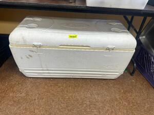 DESCRIPTION IGLOO WHITE PLASTIC COOLER. LOCATION SITE 2 QTY 1