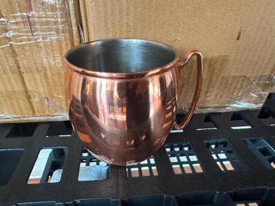 DESCRIPTION (24) MOSCOW MULE MUGS THIS LOT IS: SOLD BY THE PIECE LOCATION BAR QTY 24