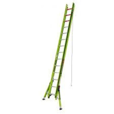 DESCRIPTION: (1) HYPERLITE EXTENSION LADDER BRAND/MODEL: LITTLE GIANT #455C49 INFORMATION: GREEN SIZE: 40 FT INDUSTRY LADDER SIZE, 40 FT EXTENDED LADD