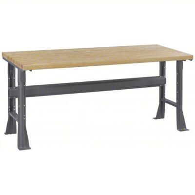 DESCRIPTION: (1) WORKBENCH BRAND/MODEL: TENNSCO #1PB60 INFORMATION: BUTCHER BLOCK TOP, HARDWOOD SIZE: 72" X 30" GRAY RETAIL$: $714.69 EA QTY: 1