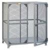 DESCRIPTION: (1) WIRE MESH STORAGE CAGEBRAND/MODEL: LITTLE GIANTINFORMATION: LOCKING, GRAY, STEELSIZE: ADJUSTABLE SHELVES, 32 1/4" X 60" X 78 1/2"RETAIL$: $865.00 EAQTY: 1