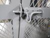 DESCRIPTION: (1) WIRE MESH STORAGE CAGEBRAND/MODEL: LITTLE GIANTINFORMATION: LOCKING, GRAY, STEELSIZE: ADJUSTABLE SHELVES, 32 1/4" X 60" X 78 1/2"RETAIL$: $865.00 EAQTY: 1 - 5