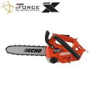 DESCRIPTION: (1) CHAINSAW BRAND/MODEL: ECHO INFORMATION: 56 V SIZE: 12" RETAIL$: $499.00 EA QTY: 1