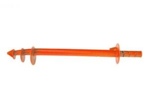 DESCRIPTION: (1) SNOW BLOWER CHUTE CLEARING TOOL BRAND/MODEL: POWERCARE #1004-506-146 INFORMATION: ORANGE RETAIL$: $17.00 EA QTY: 1
