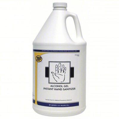 DESCRIPTION: (4) INSTANT HAND SANITIZER GEL BRAND/MODEL: ZEP #87824 SIZE: 1 GALLON RETAIL$: $18.75 EA QTY: 4