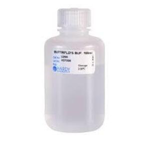 DESCRIPTION: (1) BUTTERFIELD'S PHOSPHATE BUFFER BRAND/MODEL: HARDY DIAGNOSTICS RETAIL$: $356.97 EA QTY: 1