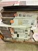 CART OF ASSORTED CERAMIC TILE - 8