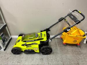 RYOBI 40V BRUSHLESS PUSH MOWER