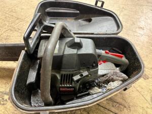 CRAFTSMAN CHAINSAW W/ CASE