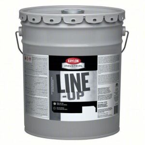 DESCRIPTION: (1) STRIPING PAINT BRAND/MODEL: KRYLON #38EL48 INFORMATION: WHITE SIZE: 5 GALLON RETAIL$: $222.53 QTY: 1