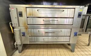 BAKERS PRIDE 84" DOUBLE STACKED OVEN