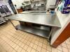 STAINLESS STEEL PREP TABLE - 5