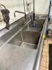 THREE COMPARTMENT STAINLESS STEEL SINK - 4