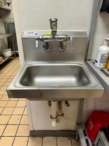 KROWNE WALL MOUNTED STAINLESS SINK