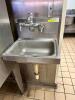 WALL MOUNTED STAINLESS SINK - 7