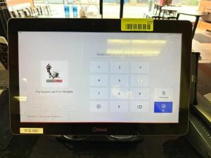 (6) - MONITOR / TOUCH SCREEN POS SYSTEM WITH (3) - RECEIPT PRINTERS