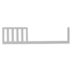 DESCRIPTION: (1) TODDLER GUARDRAIL BRAND/MODEL: FISHER-PRICE/18993423 INFORMATION: MISTY GRAY/PINE WOOD RETAIL$: $48.81 SIZE: 50"L X 12.7"W X 1"H QTY: