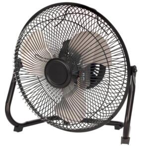 DESCRIPTION: (1) HIGH VELOCITY FLOOR FAN BRAND/MODEL: MAINSTAYS/SFC-225BR-1 INFORMATION: BLACK/3-SPEED RETAIL$: $19.99 SIZE: 11.61"L X 5.31"W X 11.61"