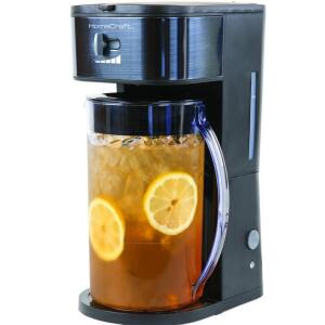 DESCRIPTION: (1) CAF� ICE ICED COFFEE & TEA BREWING SYSTEM BRAND/MODEL: HOMECRAFT/HCIT3BS INFORMATION: BLACK/CAPACITY: 3QT RETAIL$: $39.99 SIZE: 15.98